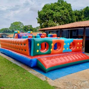 corrida de obstáculos